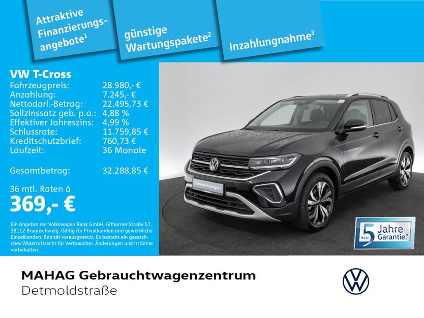 VW T-Cross 14.000 km 28.481 € München 80935