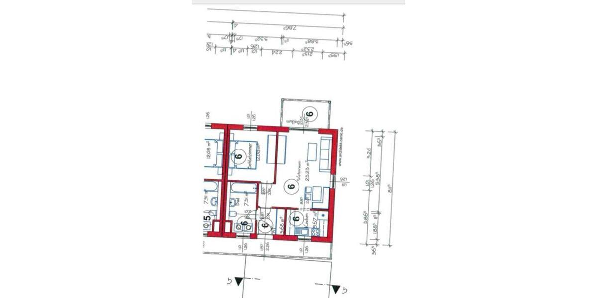 Etagenwohnung Vilsbiburg - 2 Zimmer, 54 m&sup2;, 700&euro; | Angebot:26331341