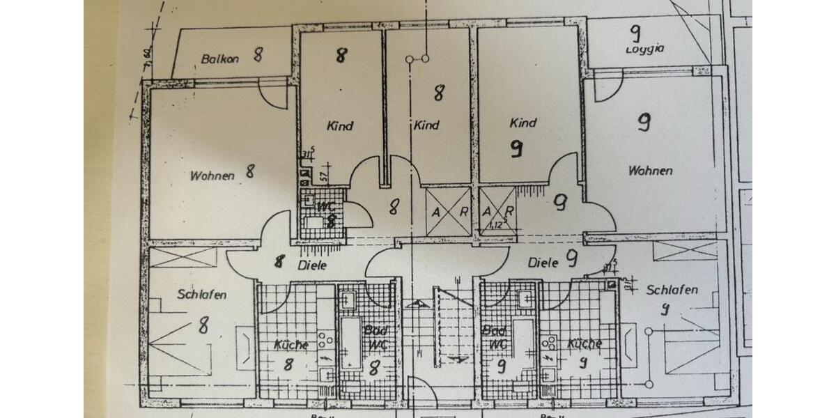 Etagenwohnung Remscheid Reinshagen - 4 Zimmer, 91 m&sup2;, 225.000&euro; | Angebot:24679549