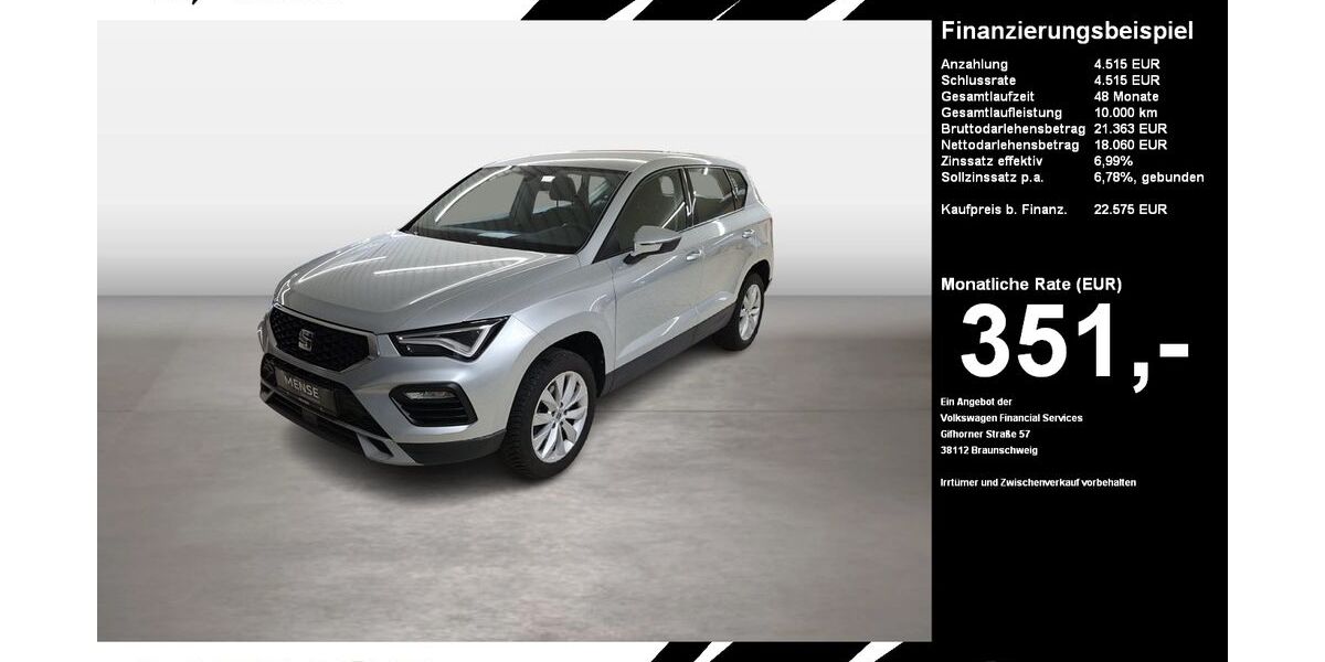 Seat Ateca 47.000 km 22.400 &euro; Oelde (Stromberg) 59302