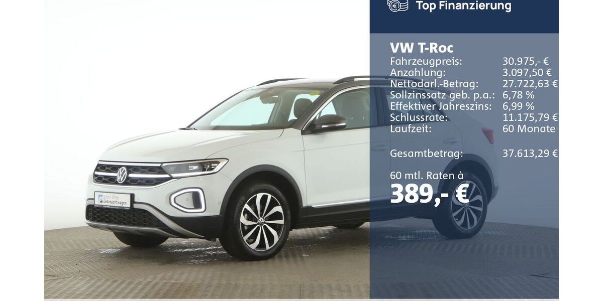 VW T-Roc 17.653 km 30.975 &euro; Jesteburg 21266