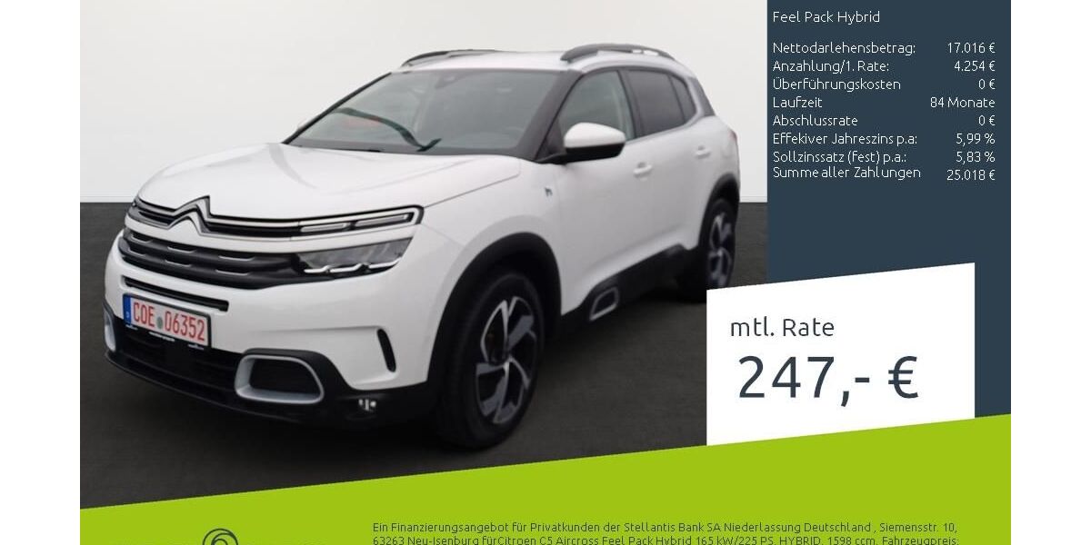 Citroen C5 Aircross 34.251 km 20.540 &euro; Dülmen 48249