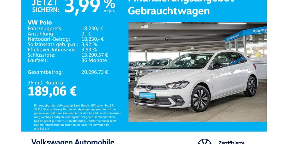 VW Polo 24.007 km 18.130 &euro; Stuttgart-Wangen 70188
