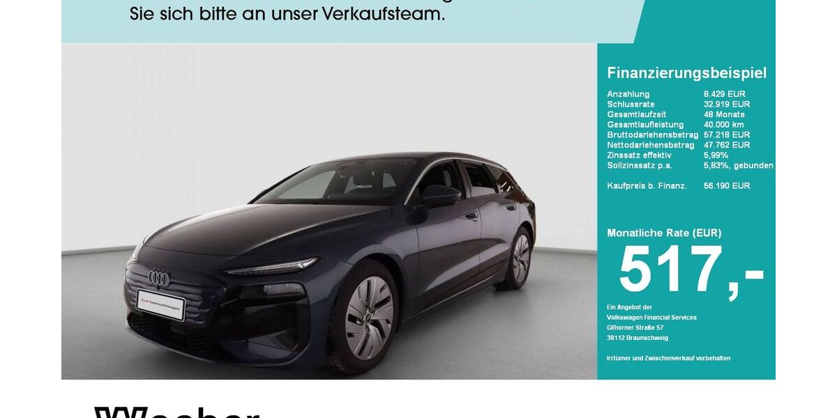 Audi A6 e-tron 15.200 km 56.190 &euro; Weil der Stadt 71263