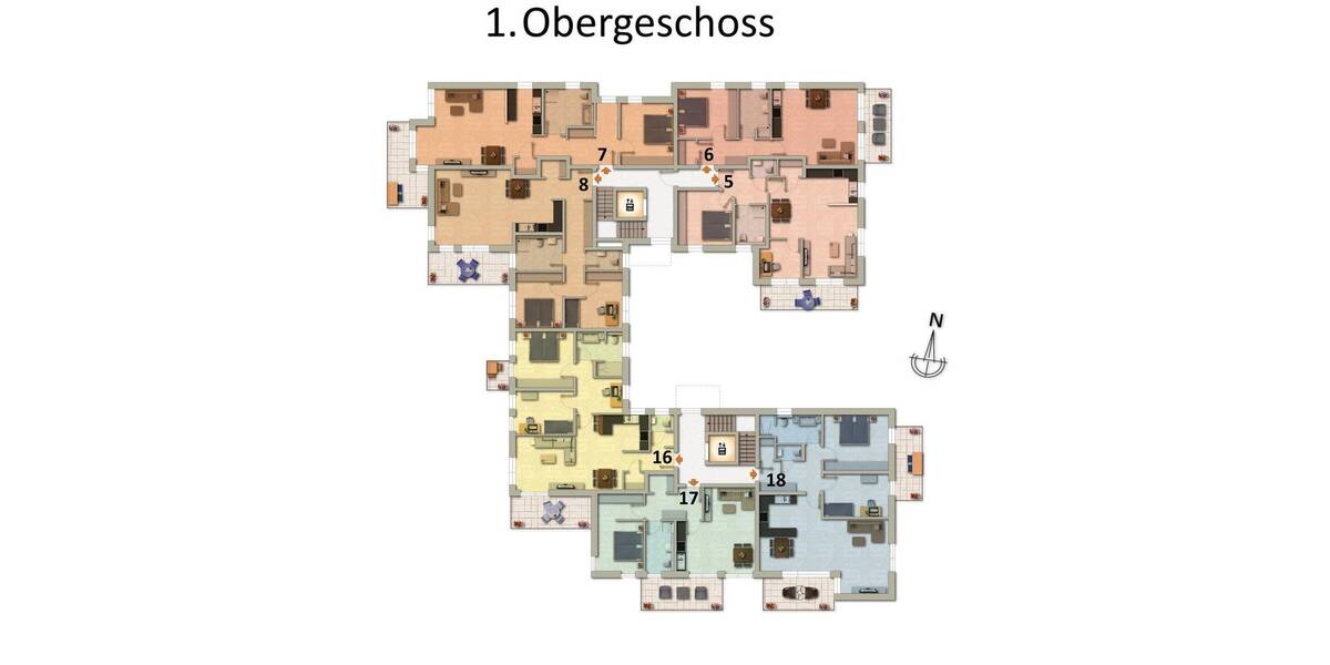 Etagenwohnung Wittlich - 2 Zimmer, 81 m&sup2;, 349.000&euro; | Angebot:26308832