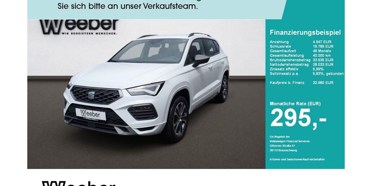 Seat Ateca 15.986 km 32.980 &euro; Calw 75365