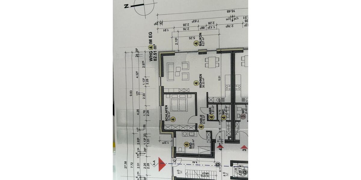 Erdgeschoßwohnung Bad Driburg - 2 Zimmer, 84 m&sup2;, 800&euro; | Angebot:26349020