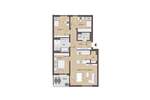 Etagenwohnung Nürnberg Laufamholz - 4 Zimmer, 93 m&sup2;, 672.920&euro; | Angebot:26887104