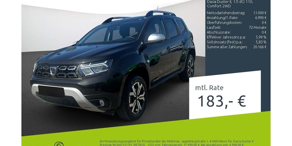 Dacia Duster 36.042 km 17.990 &euro; Stuhr 28816