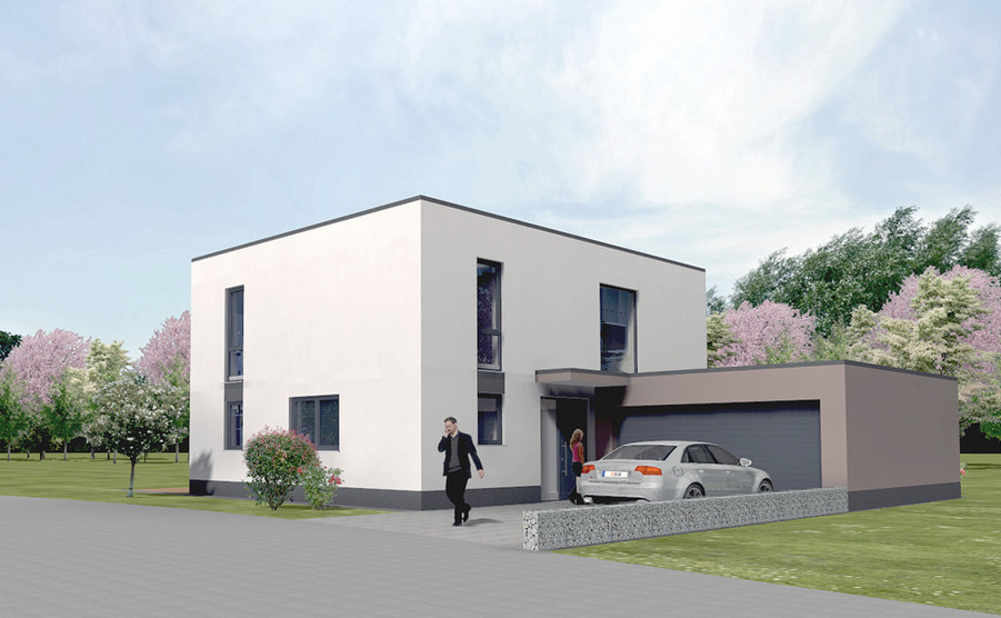 Modernes Ausbauhaus von Visio PlanHaus (5 Schlafräume) zimmer