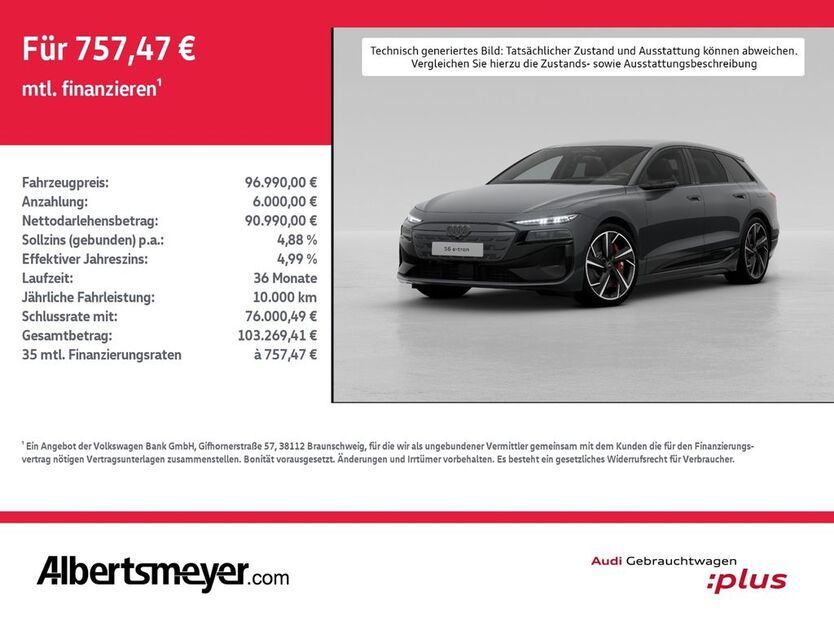 Audi S6 e-tron 9.858 km 96.990 € Nordhausen 99734