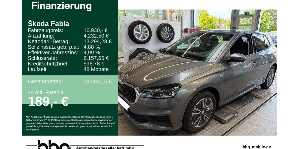 Skoda Fabia 17.770 km 16.930 &euro; Lörrach 79540