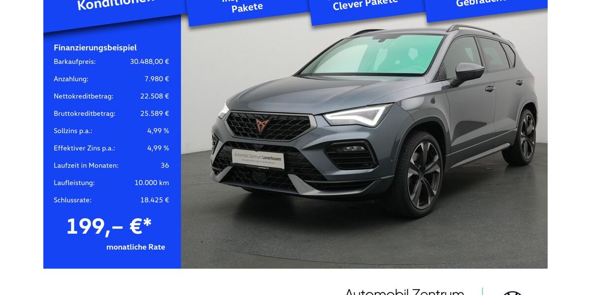 Cupra Ateca 27.949 km 30.488 &euro; Leverkusen 51379
