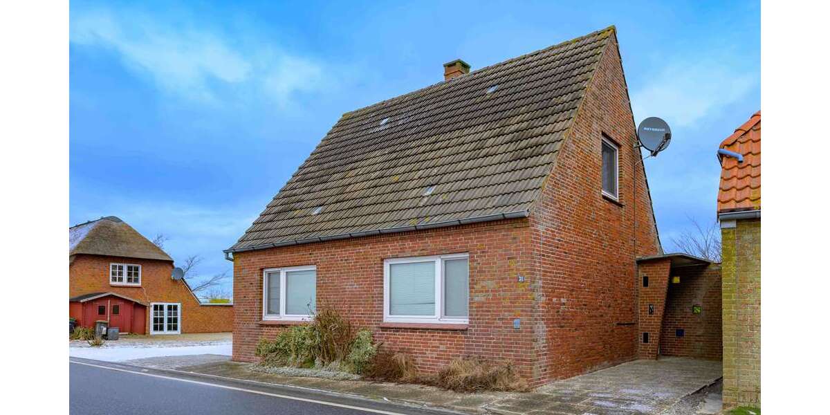 Einfamilienhaus Pellworm - 3 Zimmer, 70 m&sup2;, 199.000&euro; | Angebot:25282743