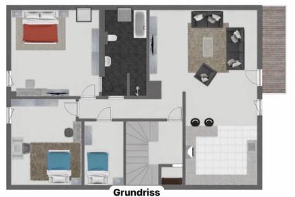 Wohnung Nümbrecht - 3 Zimmer, 98 m&sup2;, 1.110&euro; | Angebot:25963703
