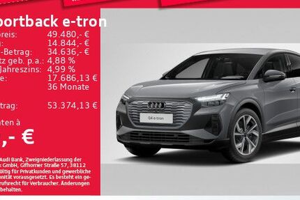 Audi Q4 e-tron 3.473 km 49.480 &euro; München 81825