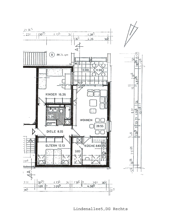 Wohnung zum Mieten in Stendal OT Möringen 705 € 91.74 m² 3 zimmer