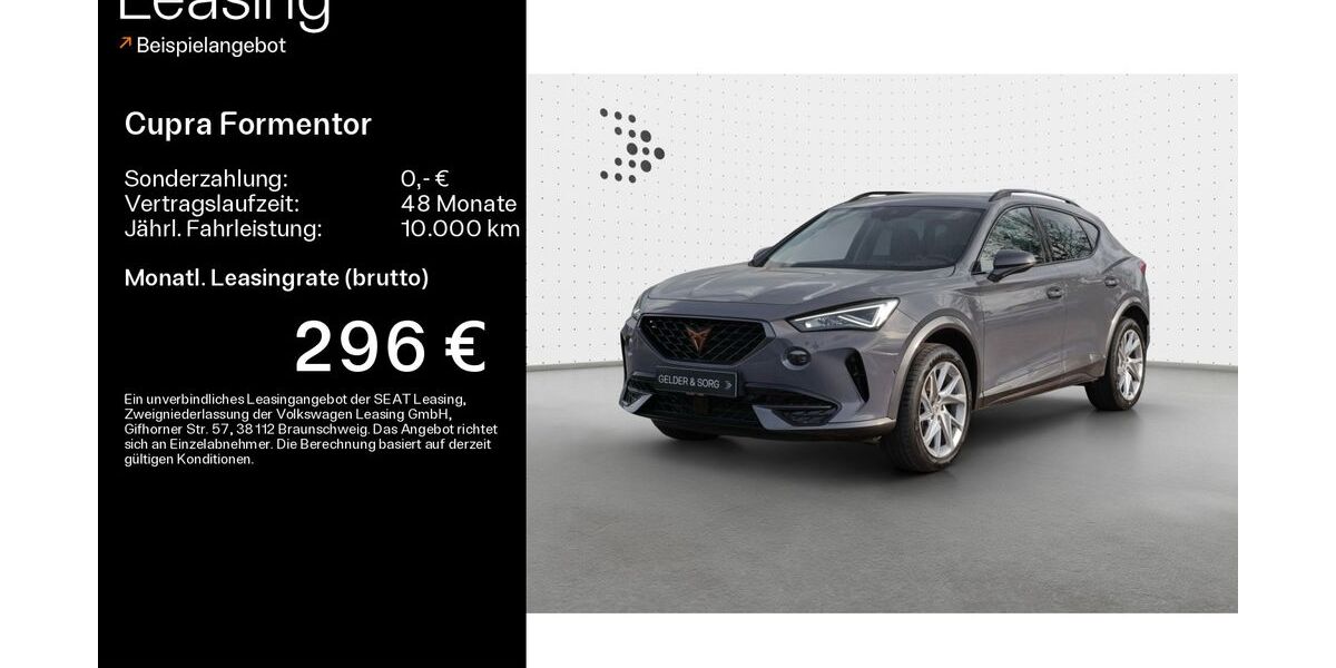 Cupra Formentor 92.700 km 22.480 &euro; Sand am Main 97522