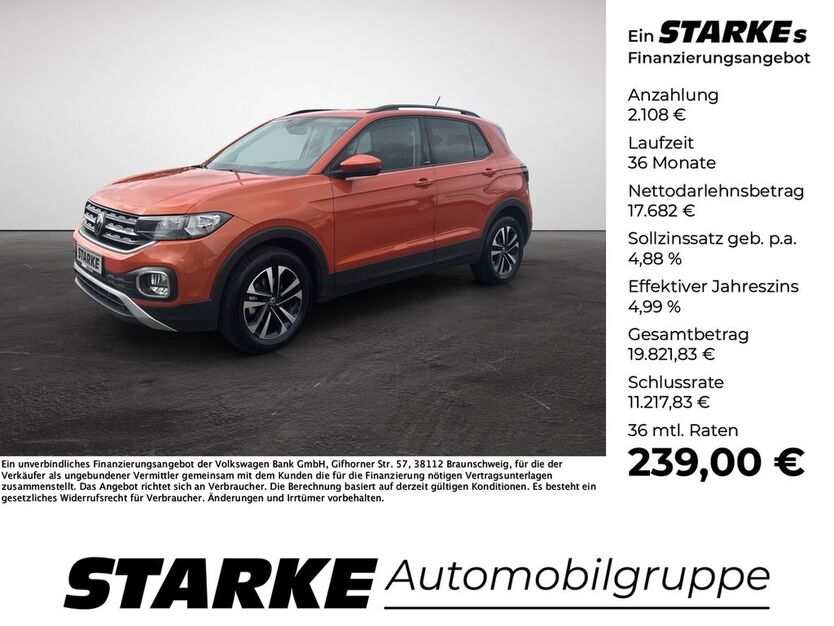 VW T-Cross 15.218 km 19.790 € Vechta 49377
