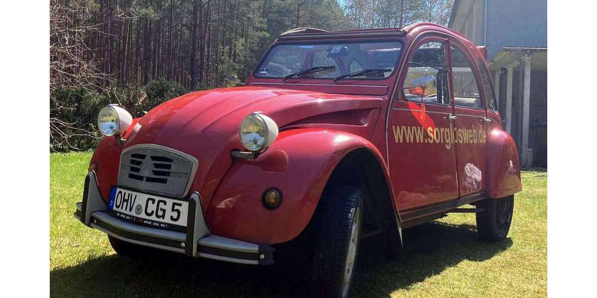 Citroen 2CV 87.000 km 9.892 &euro; Neuglobsow 16775
