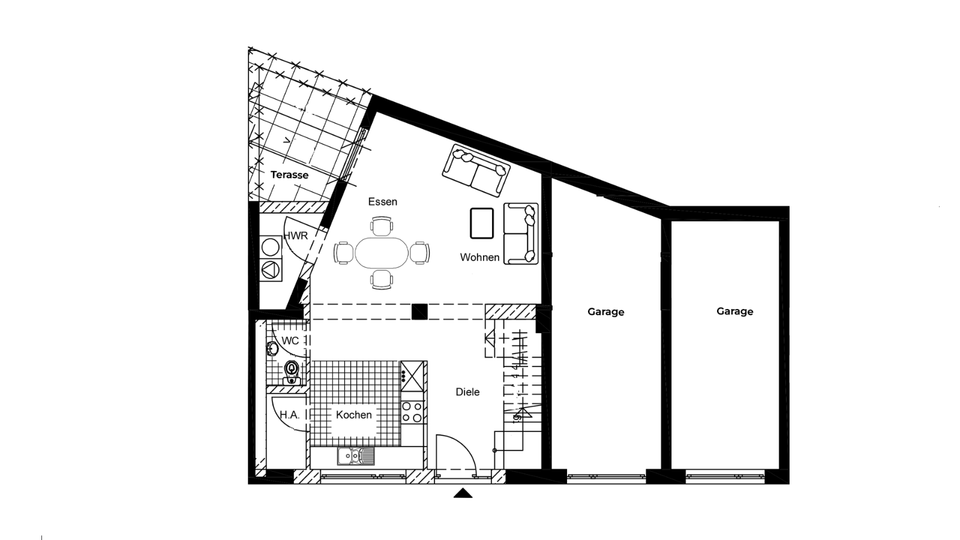 Reihenhaus Düren Distelrath - 3 Zimmer, 110 m&sup2;, 1.485&euro; | Angebot:24672922
