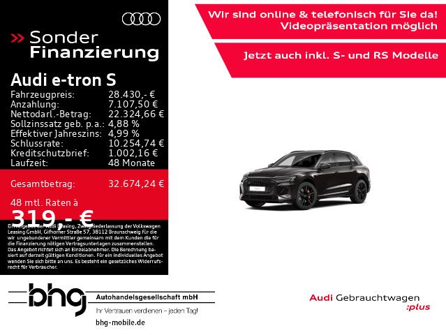 Audi e-tron 66.733 km 28.430 &euro; Ettlingen 76275