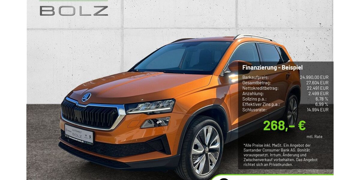 Skoda Karoq 33.653 km 24.990 &euro; Pulheim-Brauweiler 50259