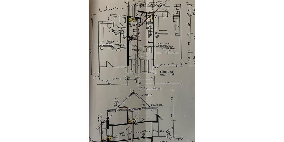 Reihenhaus im Grünen Klima Kamin neue Heizung 3 zimmer