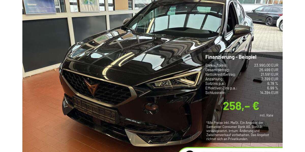 Cupra Formentor 26.759 km 23.990 &euro; Pulheim 50259