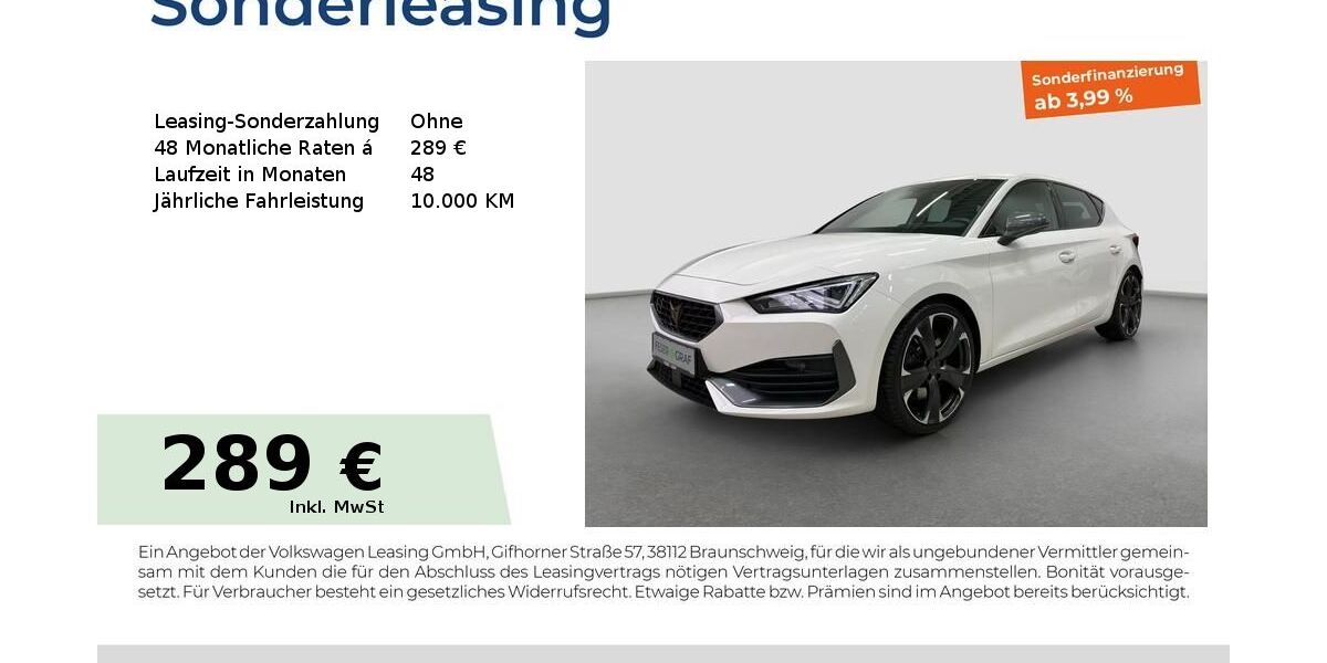 Cupra Leon 48.500 km 24.980 &euro; Fürth 90763
