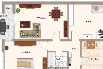 3 Zimmer Wohnung in Radolfzell 3 zimmer