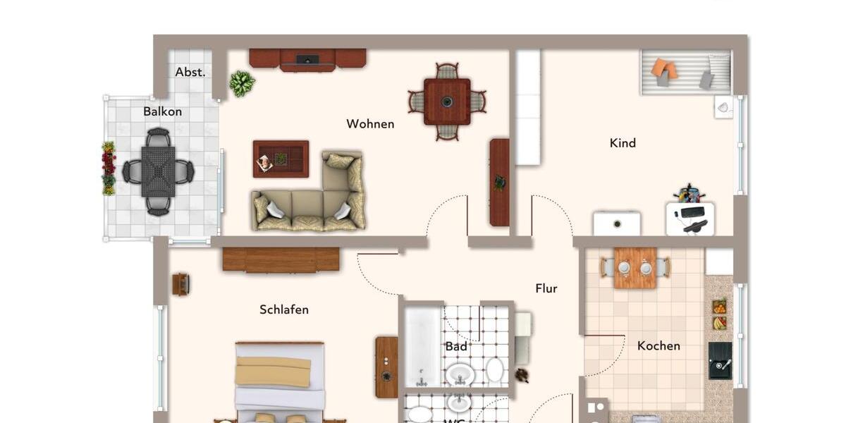 3 Zimmer Wohnung in Radolfzell 3 zimmer