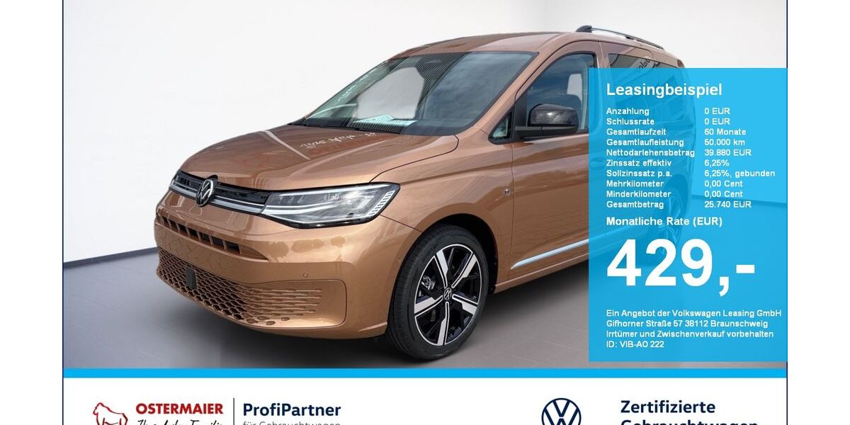 VW Caddy 9.900 km 39.880 &euro; Vilsbiburg 84137