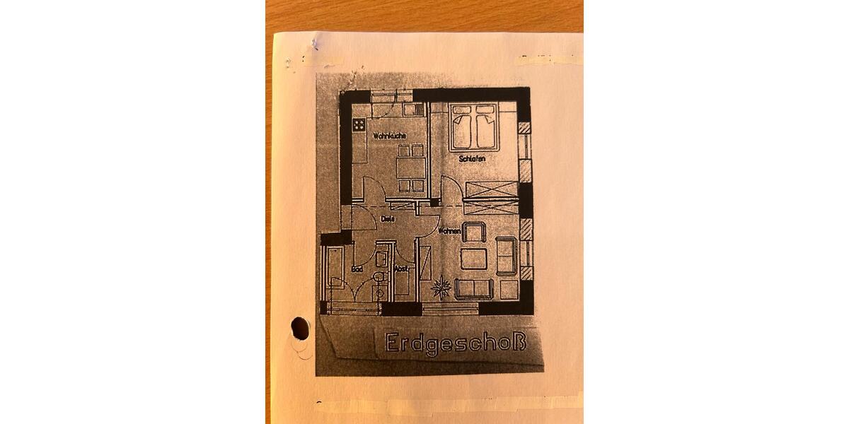 Erdgeschoßwohnung Plattling - 2 Zimmer, 54 m&sup2;, 528&euro; | Angebot:26416912