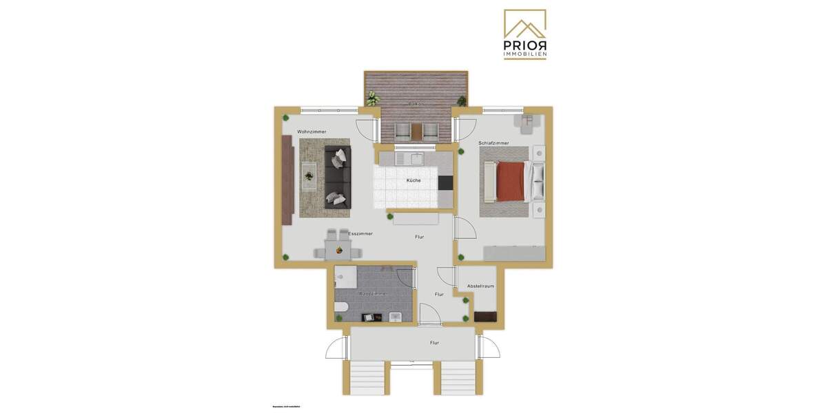 Etagenwohnung Petersberg - 2 Zimmer, 71 m&sup2;, 289.000&euro; | Angebot:25669272