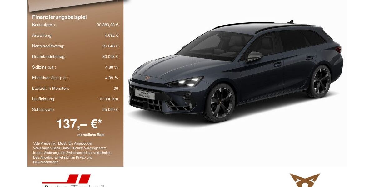 Cupra Leon 19.031 km 30.880 &euro; Wittenberge 19322