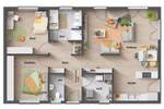 Bungalow Neustadt-Glewe Hohewisch - 4 Zimmer, 101 m&sup2;, 216.350&euro; | Angebot:26376618
