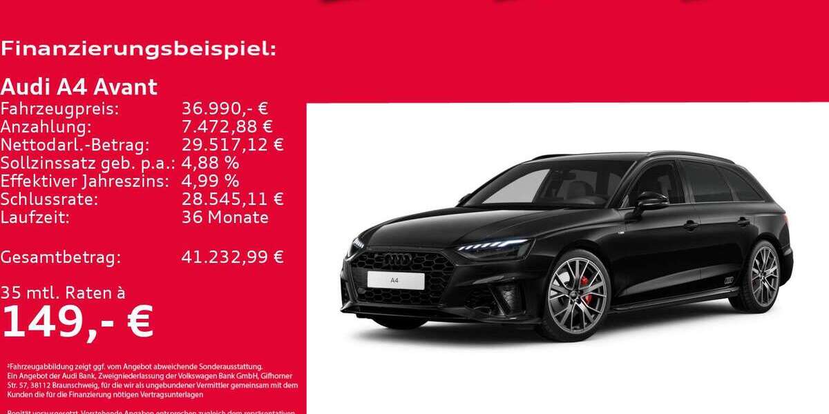 Audi A4 24.838 km 36.990 &euro; Hannover 30179