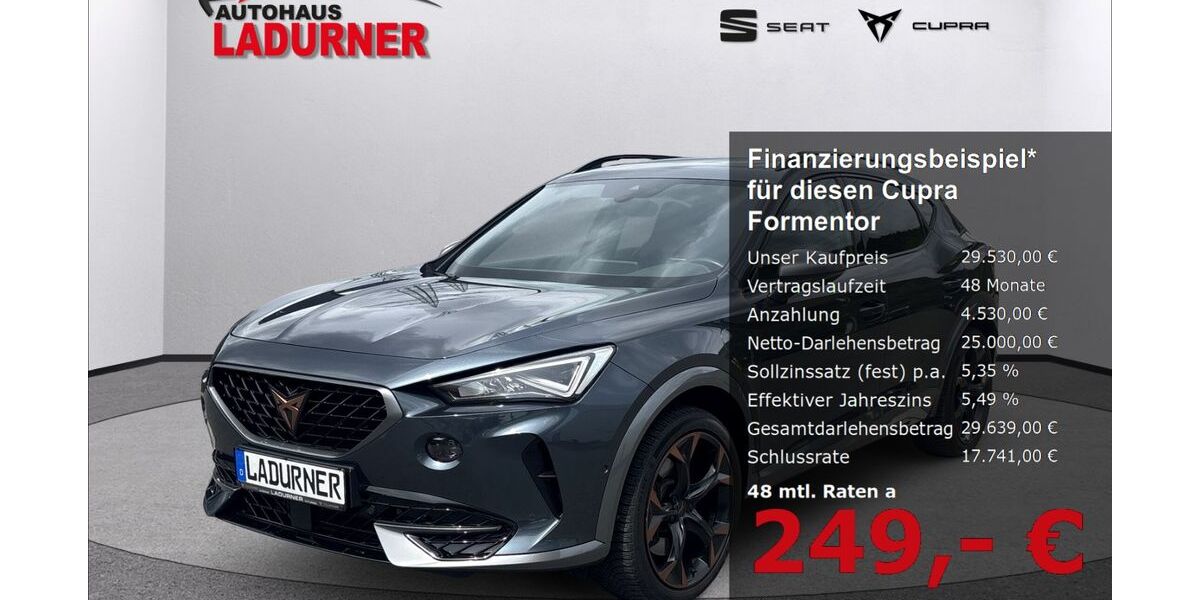 Cupra Formentor 55.800 km 29.530 &euro; Tuttlingen 78532