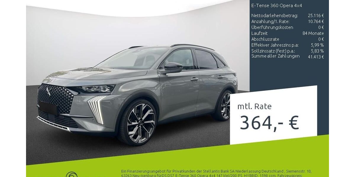 DS Automobiles DS7 (Crossback) 66.667 km 34.990 &euro; Dülmen 48249