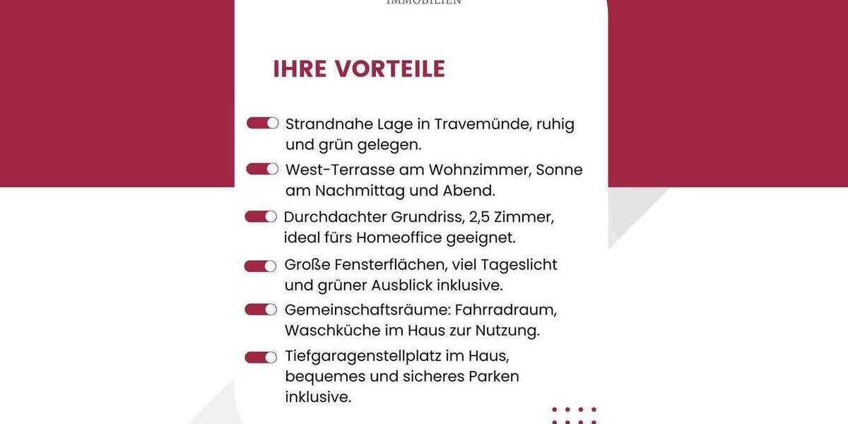 Charmante Eigentumswohnung mit sonniger West-Terrasse in Travemünde! 2 zimmer