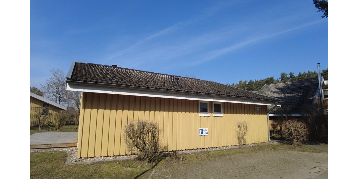 Ferienhaus Nr. 191 im Ferienpark Mirow - sehr sonniges Grundstück in ruhiger Lage - Einfamilienhaus Mirow Granzow | Angebot:19973612