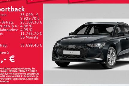 Audi A3 24.045 km 33.099 &euro; Eching 85386