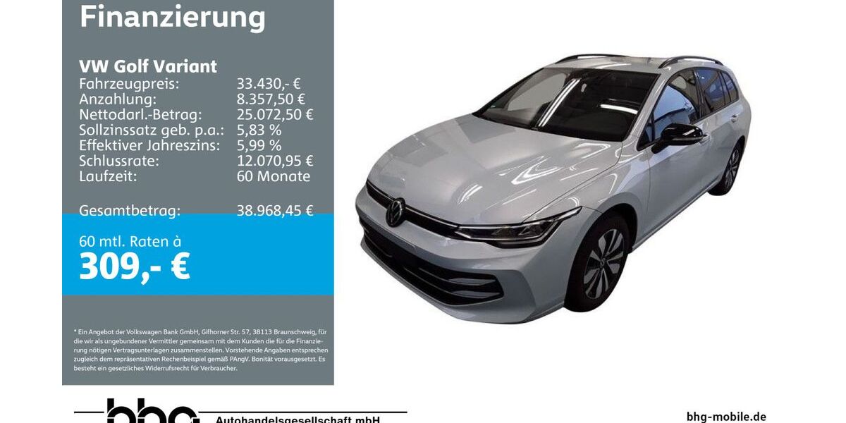 VW Golf 10.310 km 33.430 &euro; Rottweil 78628