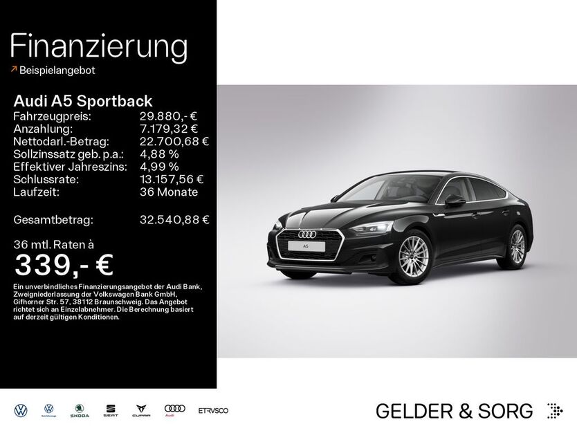 Audi A5 61.200 km 29.880 € Coburg 96450