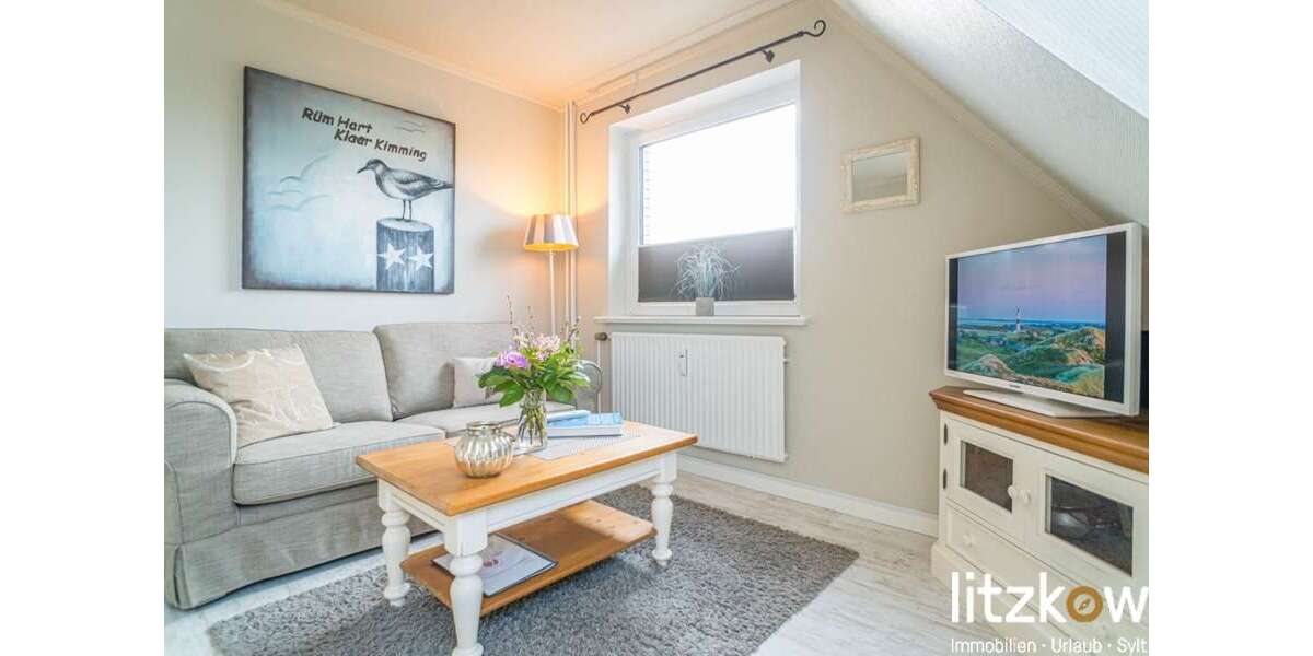 Etagenwohnung Wenningstedt / Sylt Sylt - 2 Zimmer, 48 m&sup2;, 370.000&euro; | Angebot:27162676