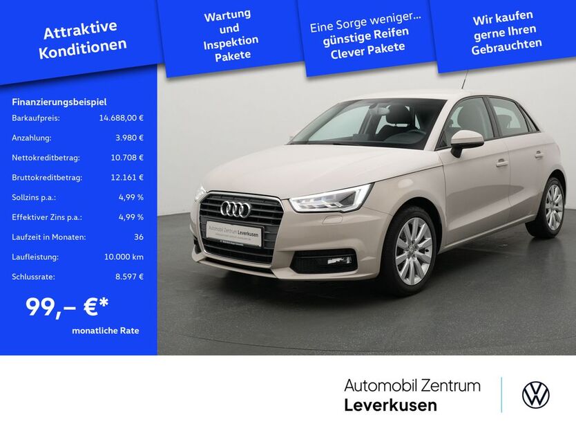 Audi A1 68.586 km 14.380 € Leverkusen 51379