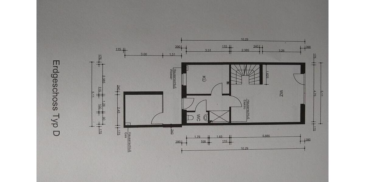 Reihenhaus Ahrensburg - 3 Zimmer, 85 m&sup2;, 360.000&euro; | Angebot:27077538