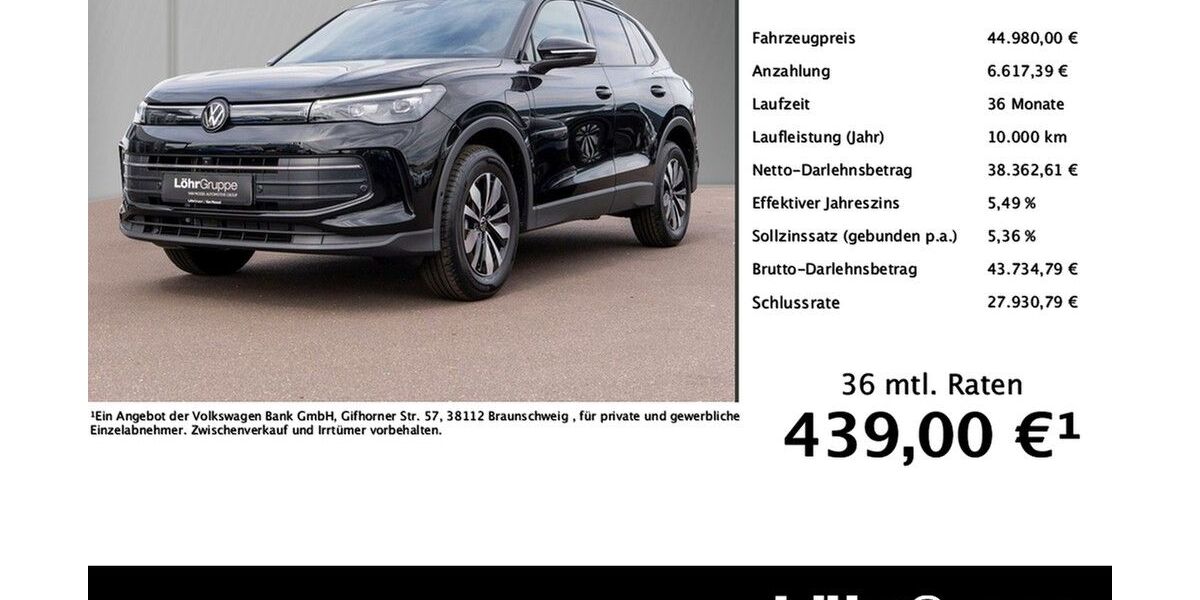 VW Tiguan 10.000 km 44.980 &euro; Trier 54292