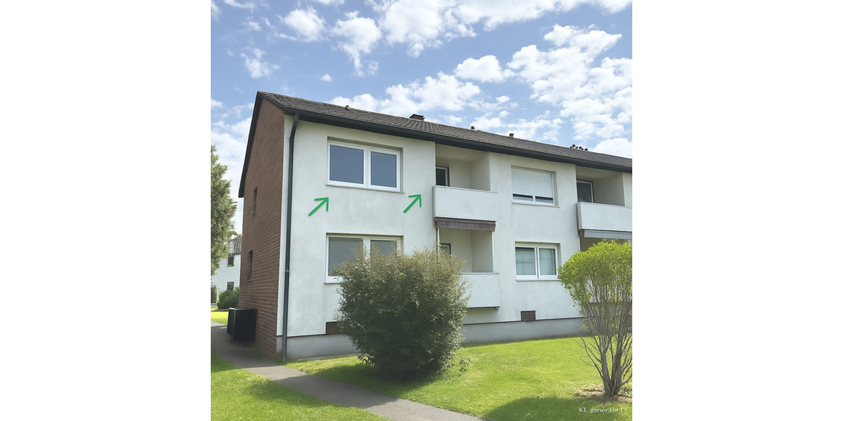 Etagenwohnung Weyhe Lahausen - 3 Zimmer, 66 m&sup2;, 239.000&euro; | Angebot:25775768